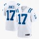 Men's Indianapolis Colts #17 Daniel Jones Nike White Game Jersey