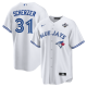 Men's Toronto Blue Jays #31 Max Scherzer Nike White 2025 World Series Home Player Jersey