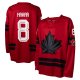 Youth #8 Cale Makar Red Hockey Canada 2026 Jersey