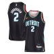 Youth Detroit Pistons #2 Cade Cunningham Nike Black 2025/26 City Edition Swingman Jersey