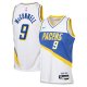 Youth Indiana Pacers #9 T.J. McConnell Nike White 2025/26 City Edition Swingman Jersey