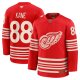 Men's Detroit Red Wings #88 Patrick Kane Red Centennial Premium Player Jersey